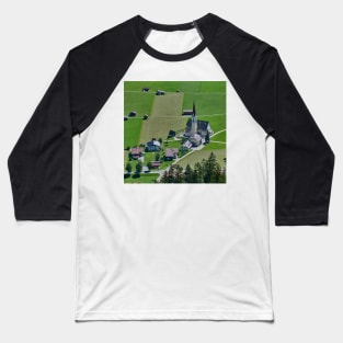 Pfarrkirche zum heiligen Nikolaus, Elbigenalp, Lechtal Baseball T-Shirt